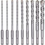 Forets  bton, 9 pices (5 mm 16 x 160 mm), foret  percussion lectrique sds - plus pour perceuse  ...