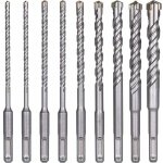 Forets � b�ton, 9 pi�ces (5 mm 16 x 160 mm), foret � percussion �lectrique sds - plus pour perceuse � ...