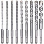 Forets � b�ton, 9pcs (5mm 16 x 160mm) foret � carrelage, foret �lectrique sds - plus pour perceuse � ...