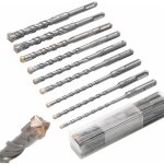 Foret beton sds plus meche beton de fabrication 5mm - 16mm x 160mm jeu de forets a beton perforateur ...