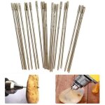 Foret bijouterie(1 - 1. 1mm) - 20pcs / paquet peu de forets lapidaires enduits de diamant de 1mm, aiguille ...