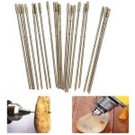 Foret bijouterie - 20pcs / paquet peu de forets lapidaires enduits de diamant de 1mm, aiguille solide ...