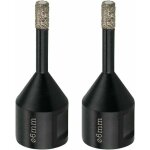 Forets  carrelage 6 mm m14 foret diamant carrelage grs crame marbre - scie cloche diamant, 2x forets ...