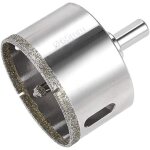Foret au diamant 65mm scie � trou en verre foret � noyau avec tr�pan pilote central pour carreaux de ...