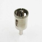 Foret de diamant avec foret centreur, 25mm trou scie cloche tr�pan de carottage outils de coupe pour ...