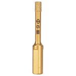 Foret de diamant, foret de foret de diamant d'or scie de trou pour la tuile de porcelaine de granit de ...