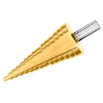 Foret �tag� wadfow 4 - 12 mm en titane hss, tige hexagonale 10 mm, pas 2 mm