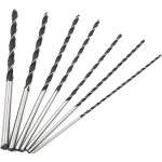 Foret hlicodal extra long 300mm, ensemble d'outils de 7 pices en acier tremp  haute teneur en carbone ...