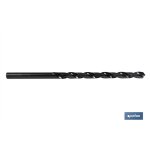 Foret long hss 5, 25 mm, acier rapide, rectifi�, angle de 118�, pour acier et fer