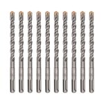 Foret marteau stier premium, 4 tranchants, pointe en carbure, sds plus, perage prcis et rapide, bton ...