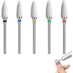 Forets � ongles professionnels en c�ramique pour manucure et p�dicure, limes � ongles en c�ramique pour ...