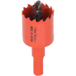 Foret de scie cloche en acier rapide, coupe bim�tallique avec mandrin pour bois et m�tal 1 - 3 / 16 pouces ...