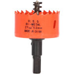 Foret de scie cloche, dents tranchantes, retrait facile des copeaux, coupe hss haute duret� avec arbre ...