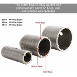Forets de scie - cloche sds plus pour béton, ciment, pierre, mur - 65 mm, 50 mm, 30 mm Forets de scie - cloche sds plus pour béton, ciment, pierre, mur - 65 mm, 50 mm, 30 mm