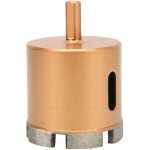 Foret de scie cloche � tige triangulaire pour marbre, carreaux de c�ramique, mur en b�ton 40 � 60 mm