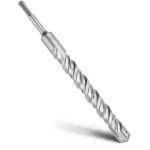 Foret sds plus - 25 x 260 mm - 4 tranchants en m�tal dur et double h�lice - pour b�ton, pierre, pierre ...