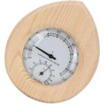 Forme de goutte sauna thermom�tre hygrom�tre instruments m�t�orologiques piscines int�rieures spas fournitures ...