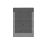 Formidra - caillebotis pour douche solaire dark gray
