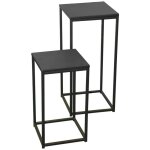 Fornord - sellettes set de 2 charleston acier