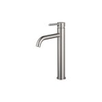 Fortifura calvi robinet de lavabo r�hauss� h33. 1cm � poser inox bross�