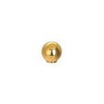 Fosun - bouton boule laiton - hauteur : 26 mm - d�cor : laiton poli - diam�tre : 25 mm