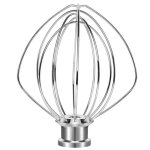 Fouet en fil d'acier inoxydable compatible avec kitchenaid k45ww wp9704329 ksm150 ksm160 k45 ksm90, accessoire ...