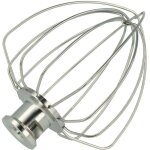 Fouet p�tissier compatible avec ksm150, ksm100, ksm103, k45, ksm12, k45ss, ksm105, ksm110 robot de cuisine ...