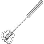 Fouet semi - automatique en acier inoxydable, batteur � ?ufs multifonction, batteur, fouet et m�lange, ...