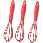 Fouet en silicone - fouets de cuisine r�sistants � la chaleur pour ustensiles de cuisine antiadh�sifs, ...