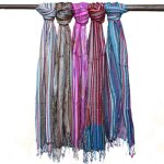 Ancient wisdom - foulards boho indiens - 50x180cm - bleus aléatoires - vendu par 1 Ancient wisdom - foulards boho indiens - 50x180cm - bleus aléatoires - vendu par 1