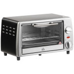 Four �lectrique multifonction 10 l, temp�rature r�glable et minuterie, programmable 230�, minuterie 60 ...