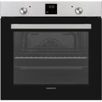 Four encastrable - pyrolyse - chaleur puls�e - daewoo - bo7pr28minm - inox - porte froide - 59, 5 x 57, ...
