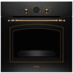 Four multifonction - catalyse - amica - ed17319b retro - noir - 59, 5 x 59, 5 x 57 cm