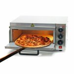 Helloshop26 - four à pizza 2000 watts acier affiné pierre à pizza réfractaire alimentaire Helloshop26 - four à pizza 2000 watts acier affiné pierre à pizza réfractaire alimentaire