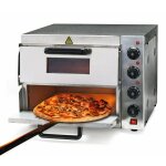 Four  pizza 3000 watts 2 tages acier affin pierre  pizza rfractaire alimentaire