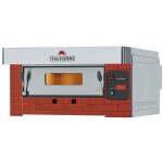 Four � pizza eco gaz pour 6 pizzas - 1 chambre - italforni
