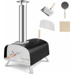 Costway four à pizza extérieur aux granulés de bois / charbon, gaz avec pierre à pizza, pelle, pare - ... Costway four à pizza extérieur aux granulés de bois / charbon, gaz avec pierre à pizza, pelle, pare - ...