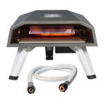 Sahara - four a pizza � gaz 4400w � 30cm