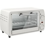 Four posable �lectrique 10l temp�rature 230 �c minuteur de 60 minutes, plaque � cuisson et grille incluses ...