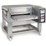 Four à tunnel ventilé Électrique avec support sur roues, digital, max 135 pizzas / h - mastro Four à tunnel ventilé Électrique avec support sur roues, digital, max 135 pizzas / h - mastro