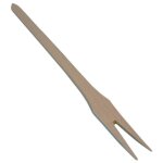 Fourchette en bois � 2 dents 27 cm eko - drew