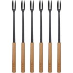 Fourchettes  fondue  wood  paquet de 6