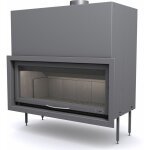 Focgrup - foyer de chemine bv120 16, 5kw 120cm guillotine