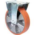 Fp - bs roulettes roulette fixe en fonte avec bandage en polyur�thane 200 mm 300 kg - l410. b90. 200