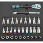 Fp - module outil pour servante 1 / 3 cl� � douille 1 / 2 zyklop et fonction maintien wera