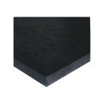 Plaque caoutchouc epdm noir 2mm - 1000x1000mm
