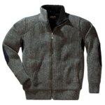 Fp - pull zipp� memphis taille l, gris mouchet�