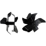 Fraise 2 �toiles pour motobineuse 800w fpt800 code 662680. rep�re 2.