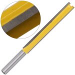 Fraise � bois extra longue et droite, fraise � fente, 77 mm, fraise pour d�fonceuse, affleureuse et toupie ...