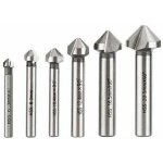 Fraise � chanfreiner, fraise conique m�tal foret � noyer en acier rapide hss 6. 3 / 8. 3 / 10. 4 / 12. ...